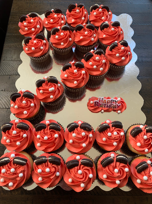 Cupcake pull apart cake